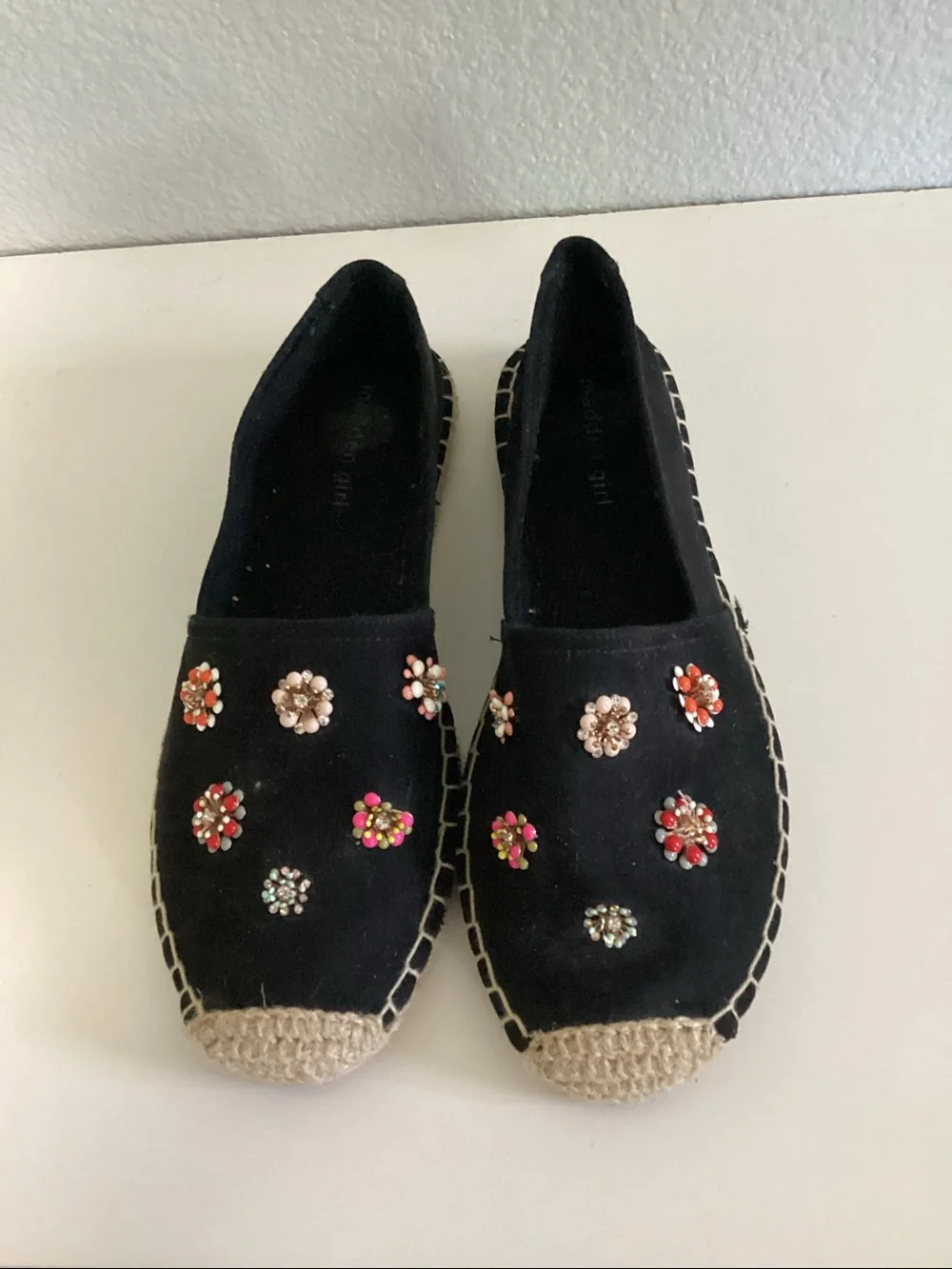 Madden Girl Jeweled Espadrille Flats - Women's Slip-On